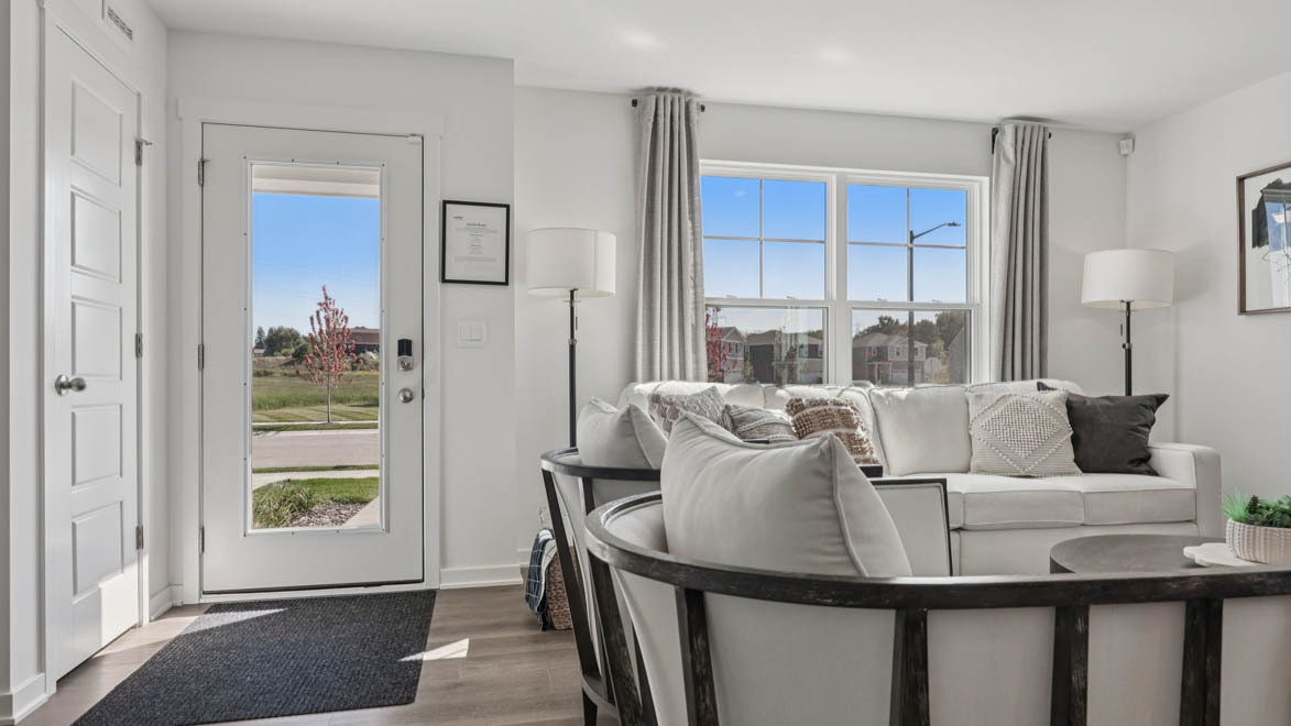 7105 Fair Oaks Road, Unit 38 Racine, WI 53403 - Photo 4 of 30 a living room with furniture and a window