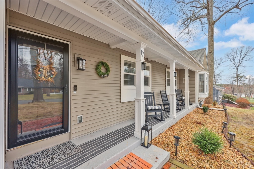 17 Glen Drive Wilbraham, MA 01095 - Photo 2 of 42 a view of backyard with a large tree