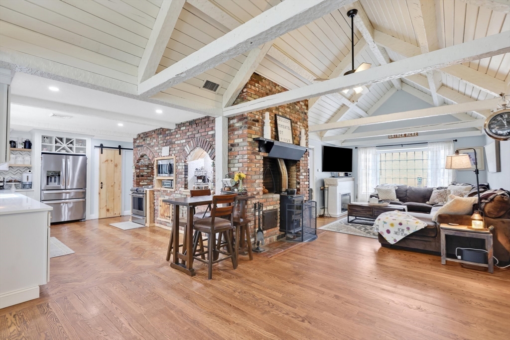 17 Glen Drive Wilbraham, MA 01095 - Photo 7 of 42 a living room with lots of furniture and kitchen view