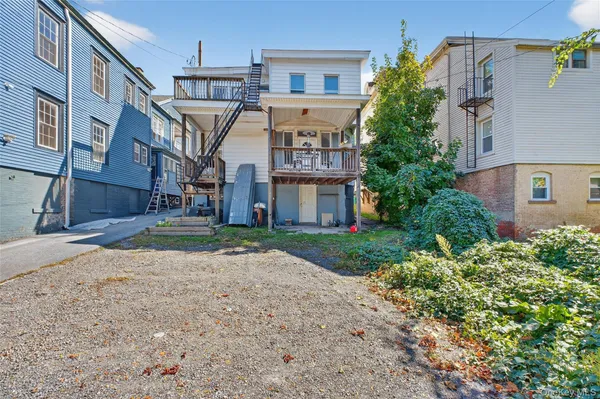 a view of an entryway with staircase