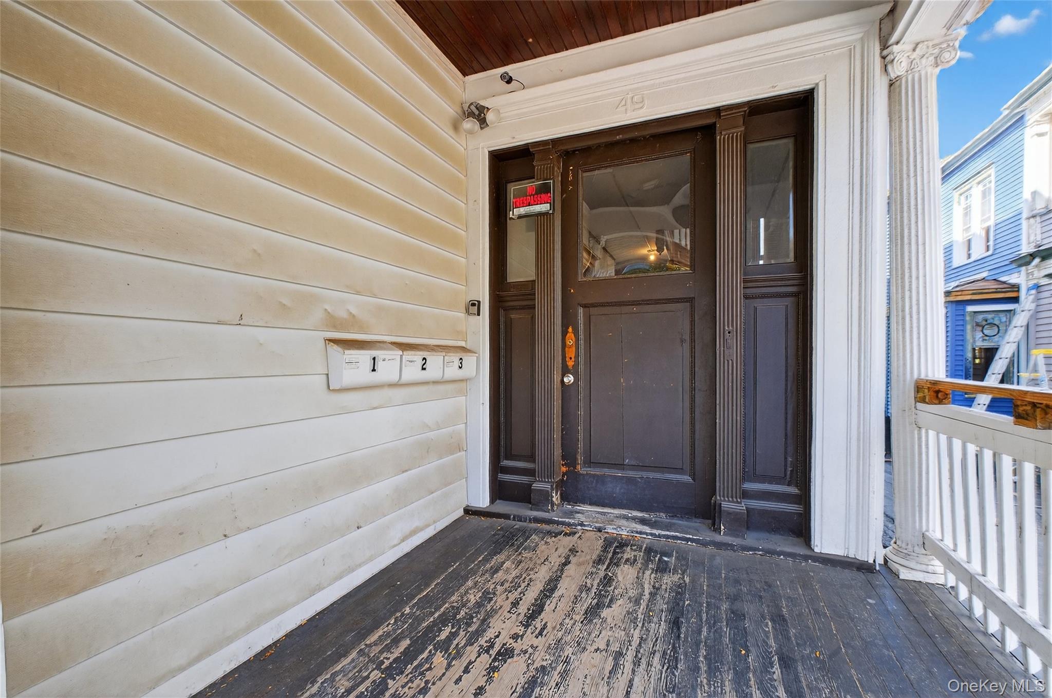 49 South Hamilton Street, Unit 2 Poughkeepsie, NY 12601 - Photo 3 of 27 a view of a door and a window