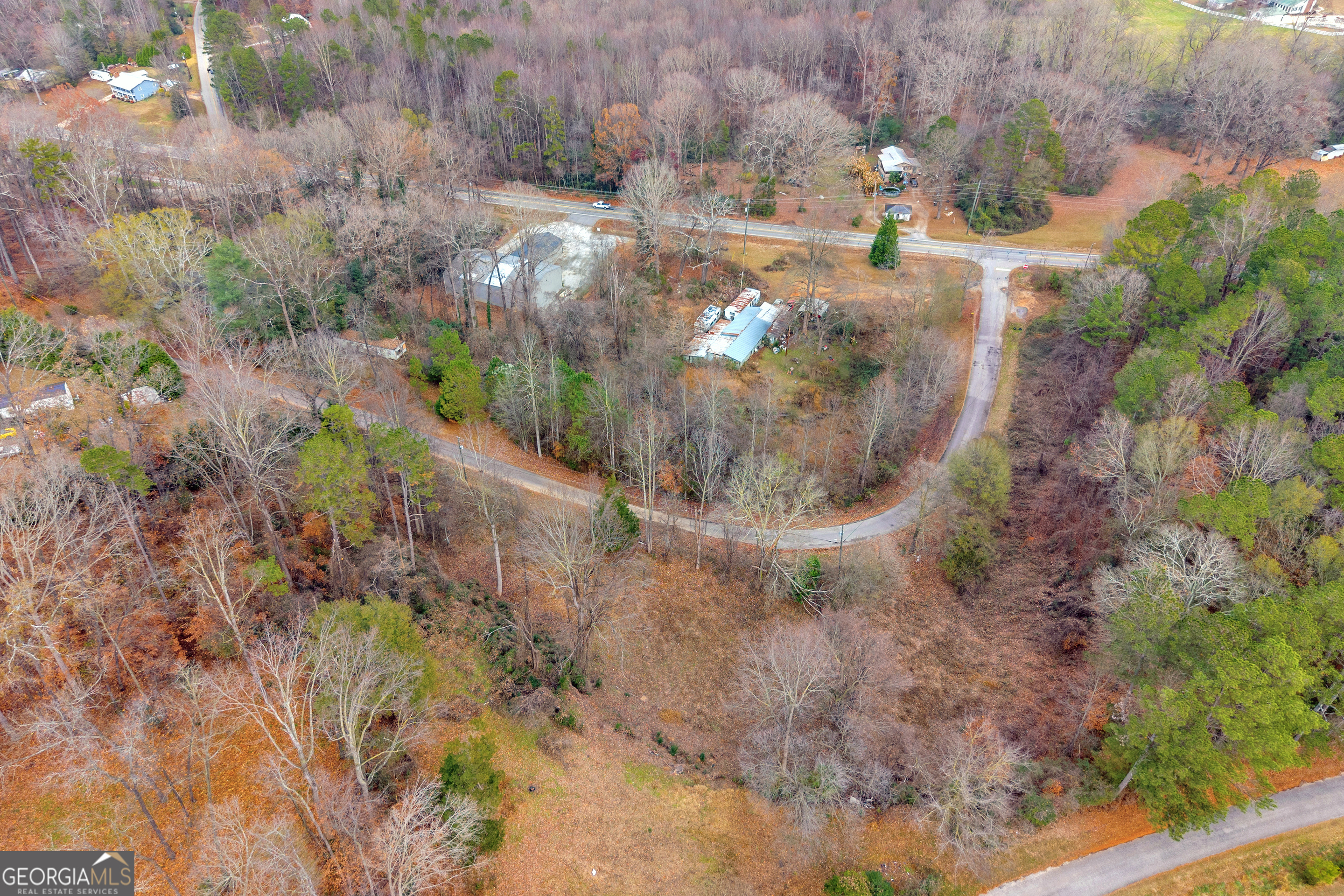 510 Gumlog Grove Road Lavonia, GA 30553 - Photo 16 of 22 a view of a yard with plants and large trees
