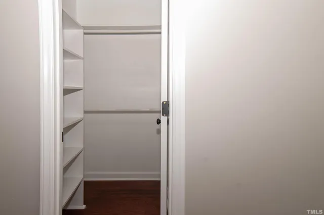 an empty room with window