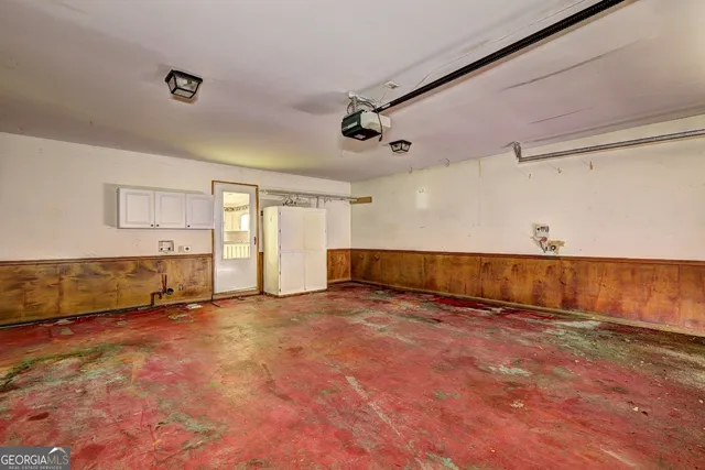 a front view of house with yard swimming pool and furniture