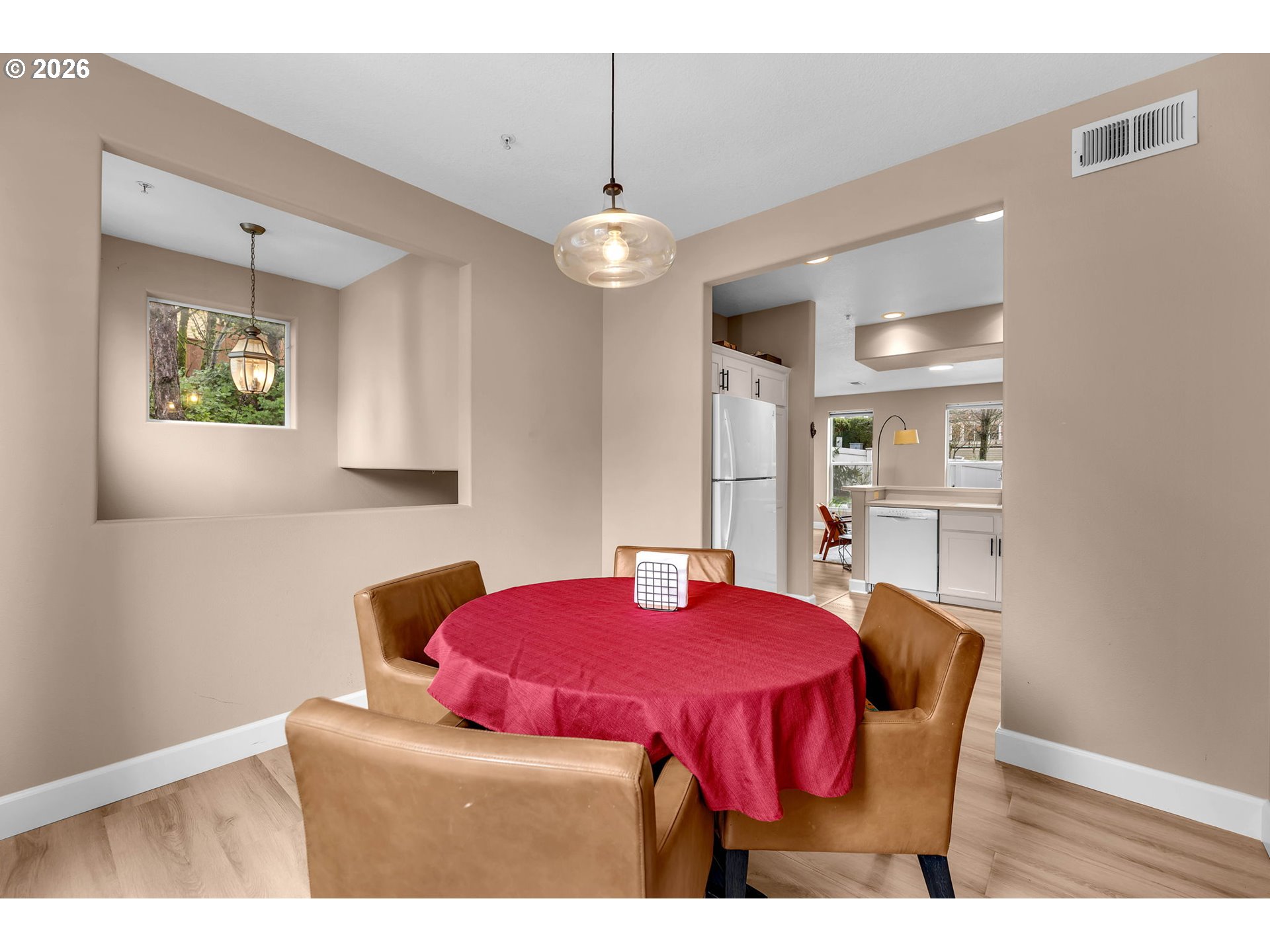 2974 Northwest Kennedy Court, Unit 1 Portland, OR 97229 - Photo 17 of 37 a view of a dining room with furniture