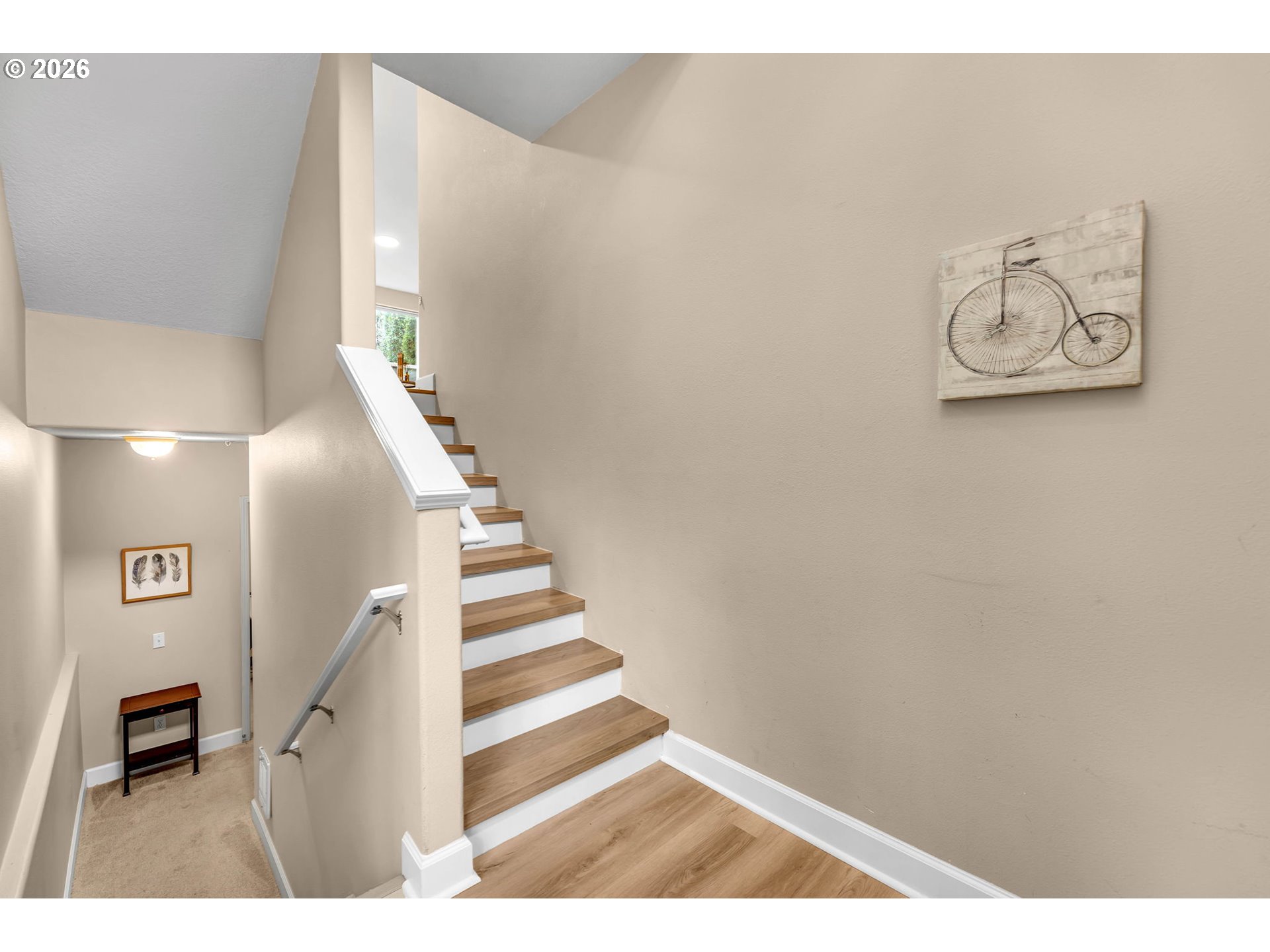 2974 Northwest Kennedy Court, Unit 1 Portland, OR 97229 - Photo 18 of 37 a view of entryway and hall