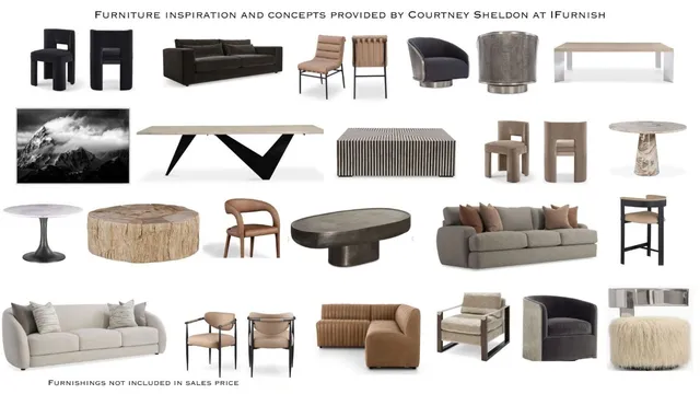 a living room with furniture fireplace and a large window