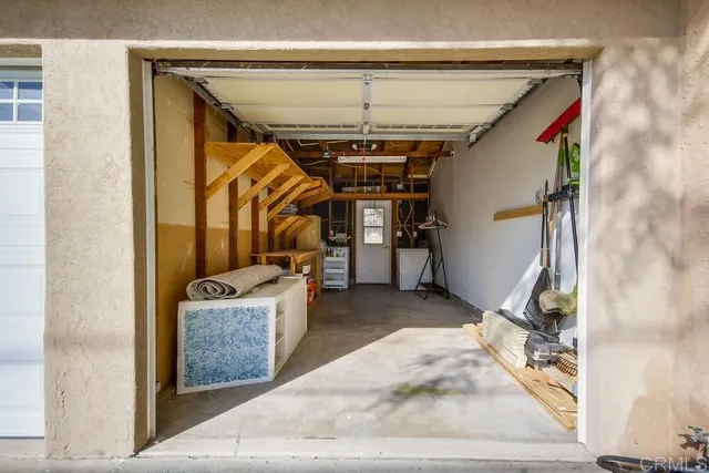 a view of a storage & utility room