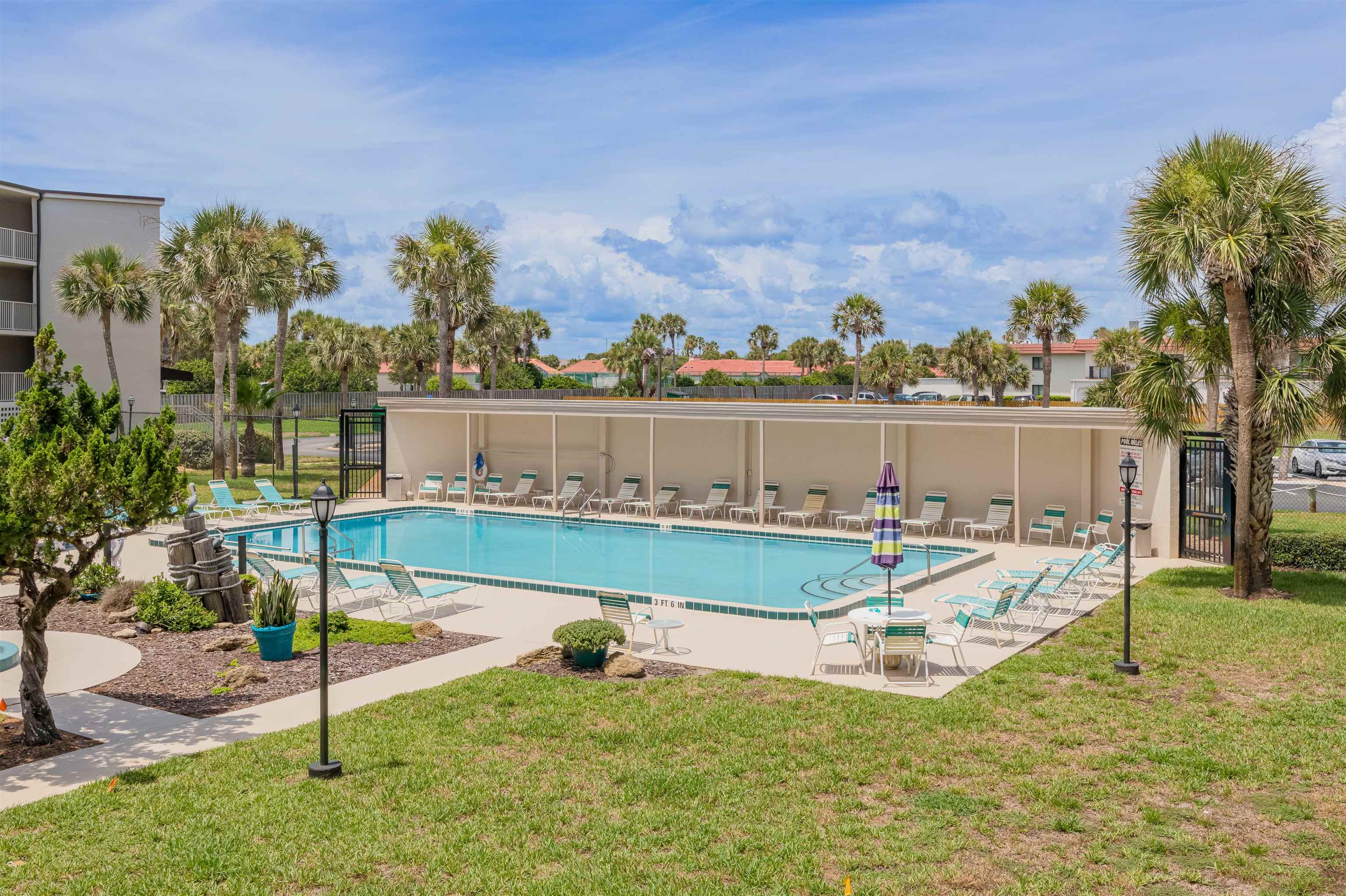 1 Dondanville Road, Unit 116C St. Augustine, FL 32080 - Photo 43 of 59 a view of a swimming pool with a lake view