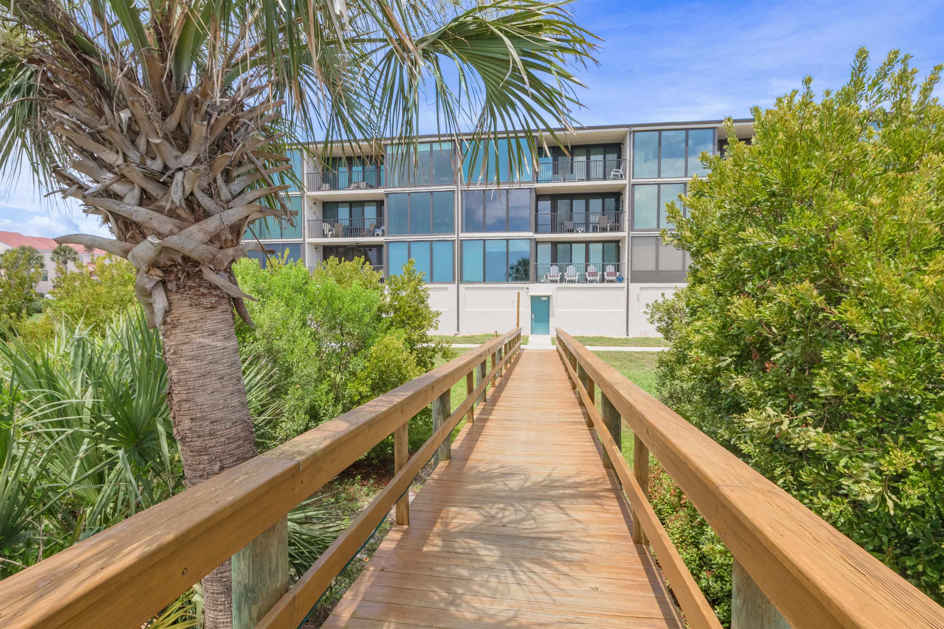1 Dondanville Road, Unit 116C St. Augustine, FL 32080 - Photo 47 of 59 a view of balcony with a potted plant