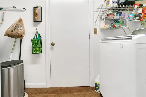 a view of storage and utility