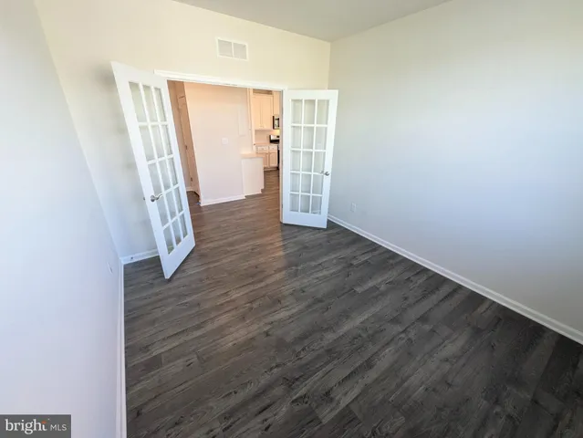 a view of empty room