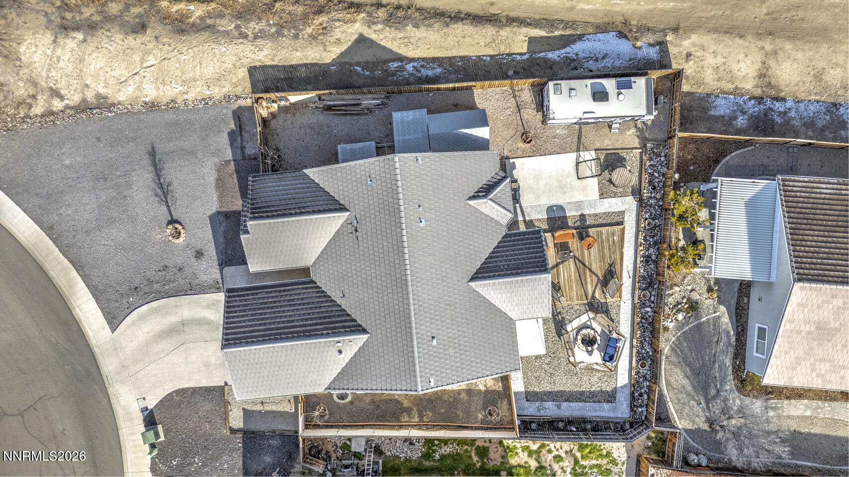 440 Cornerstone Court Fallon, NV 89406 - Photo 30 of 31 an aerial view of a house with outdoor space