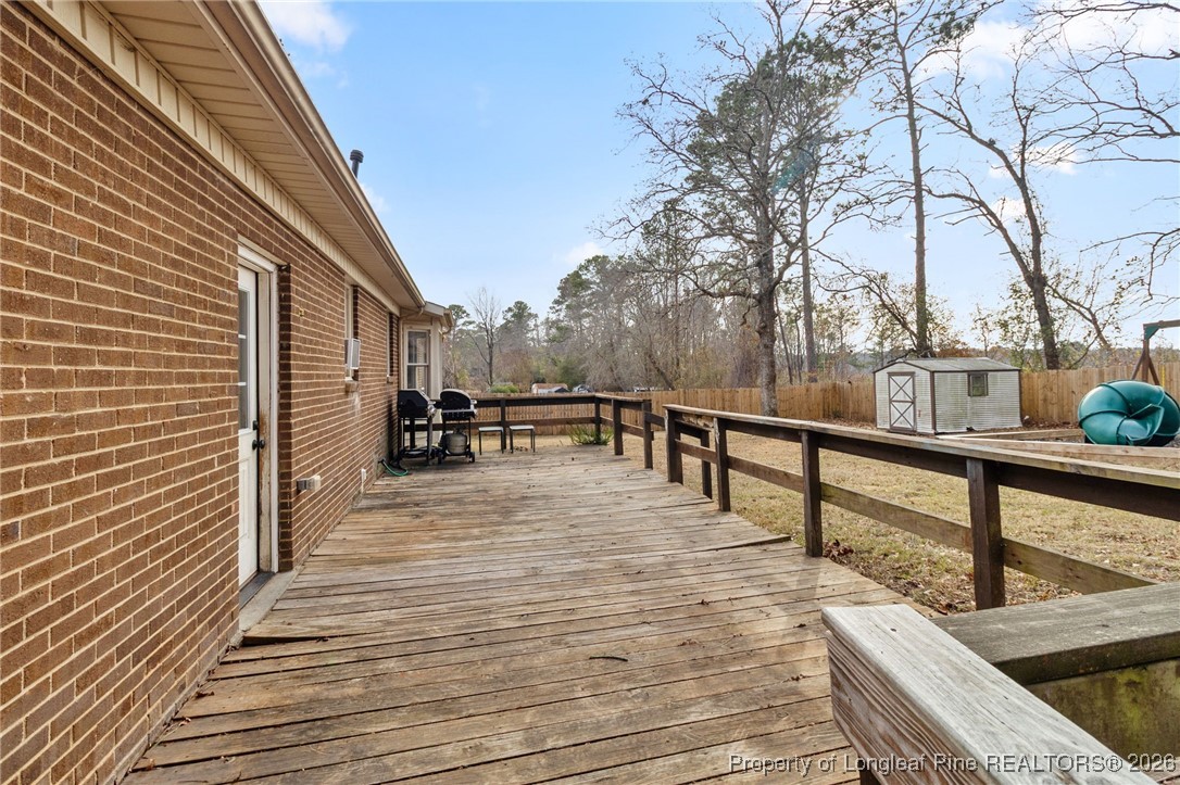 6654 Vaughn Road Fayetteville, NC 28304 - Photo 33 of 36 a view of outdoor space with seating yard
