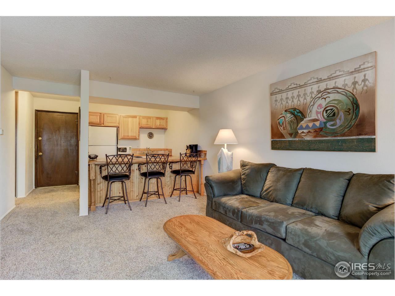 2707 Valmont Road, Unit 202 Boulder, CO 80304 - Photo 1 of 9 LIVING ROOM AND KITCHEN