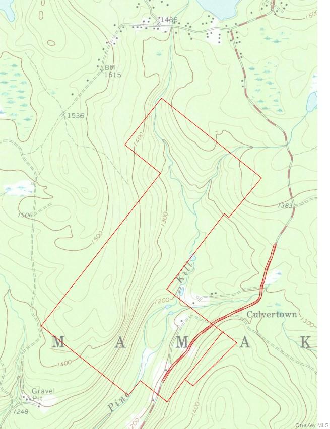 1021 Pine Kill Road Wurtsboro, NY 12790 - Photo 35 of 37 contour map
