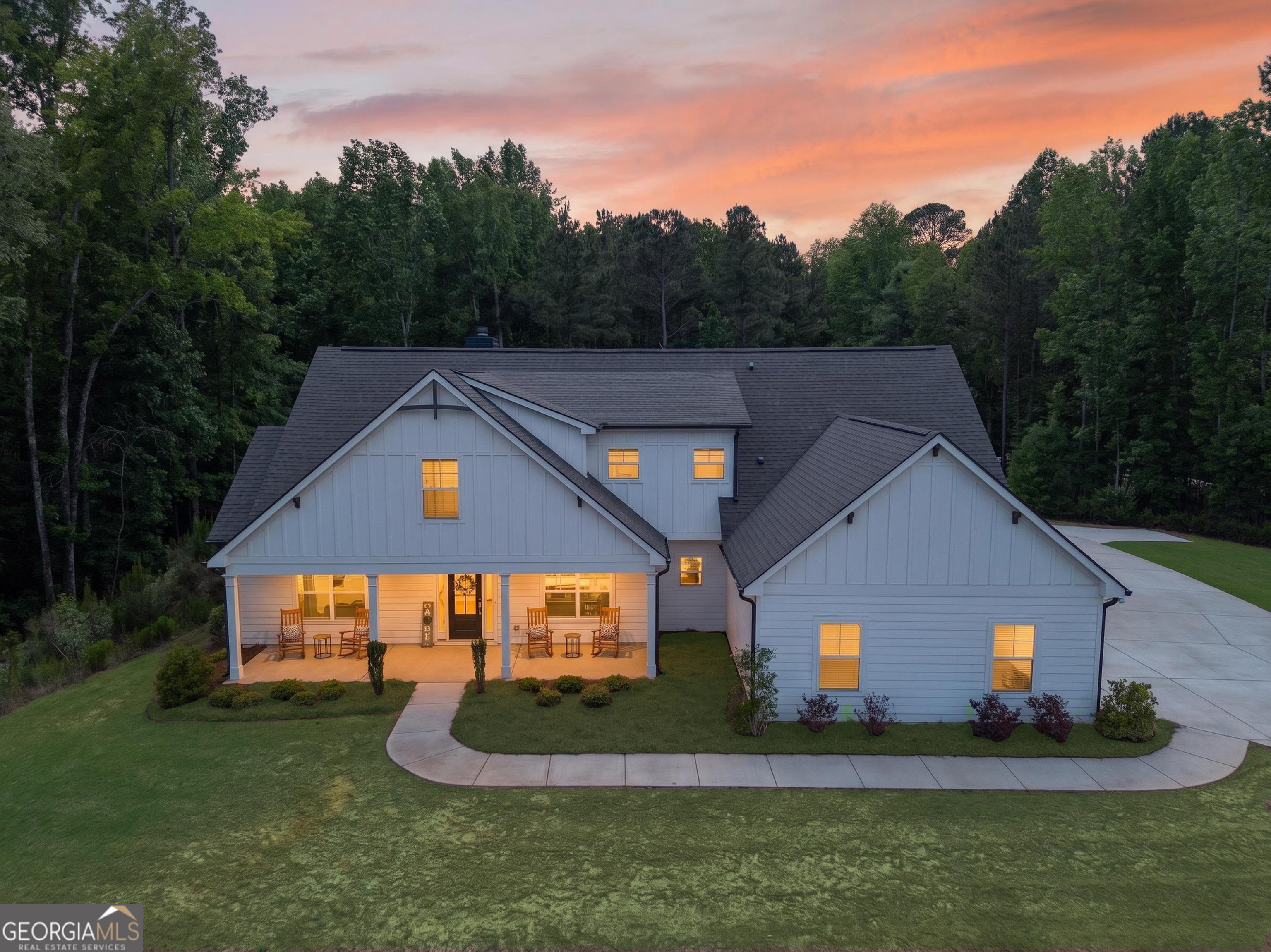 1764 Luther Bailey Road Senoia, GA 30276 - Photo 1 of 63 a front view of a house with a yard