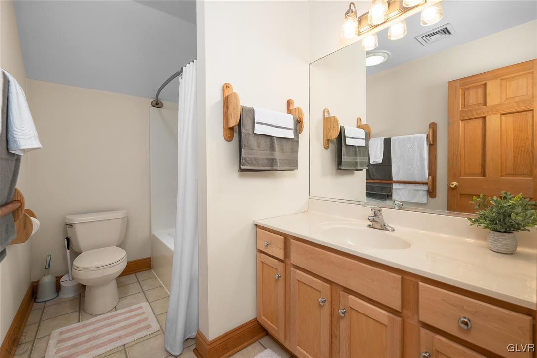 2413 Point Phillips Road Kunkletown, PA 18058 - Photo 30 of 48 a bathroom with a sink and a mirror