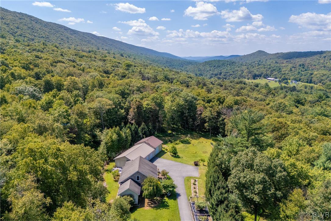 2413 Point Phillips Road Kunkletown, PA 18058 - Photo 3 of 48 an aerial view of a house with a yard
