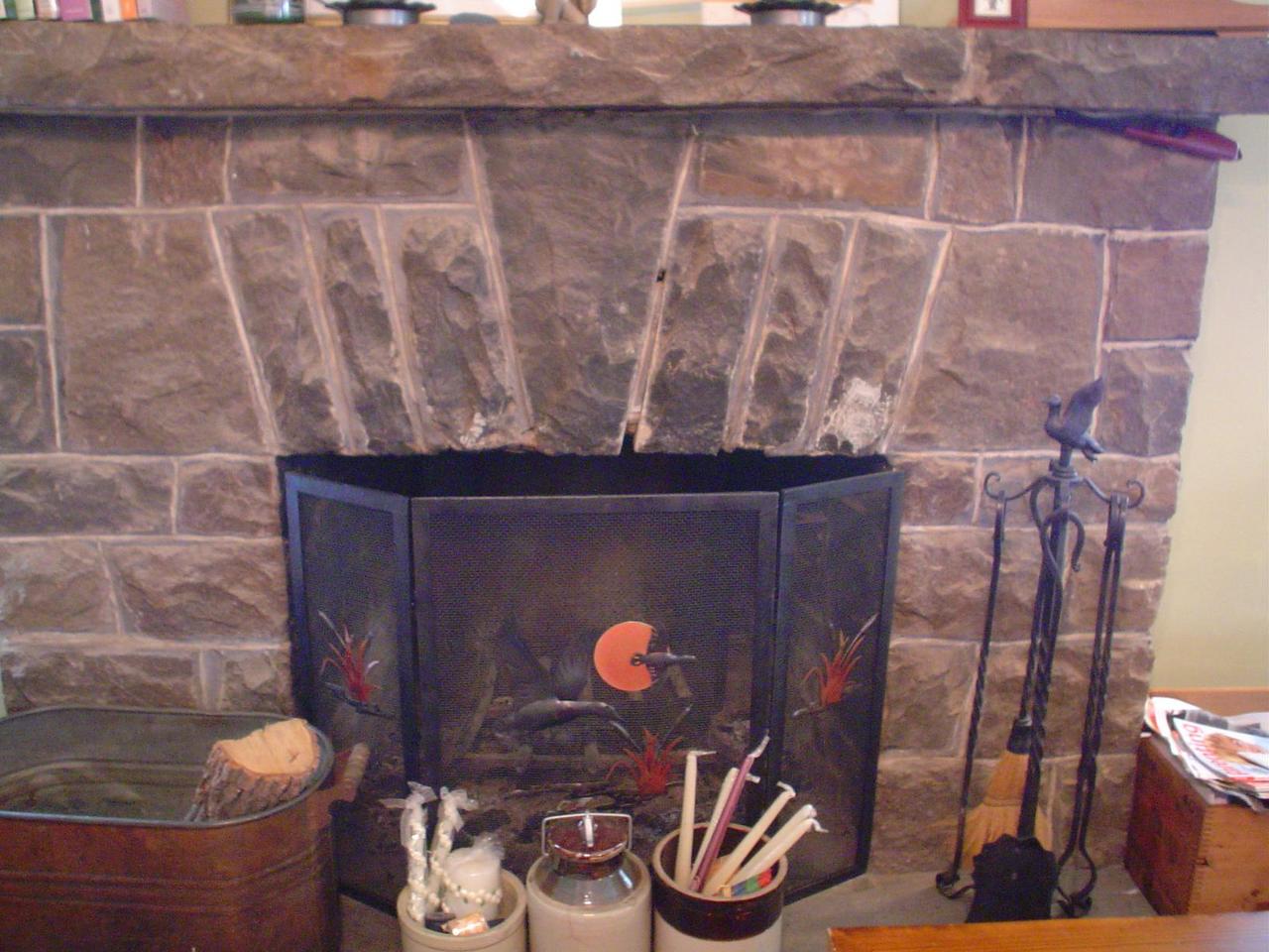 8140 D Mountain Road Stroudsburg, PA 18360 - Photo 4 of 11 Living Room Fireplace