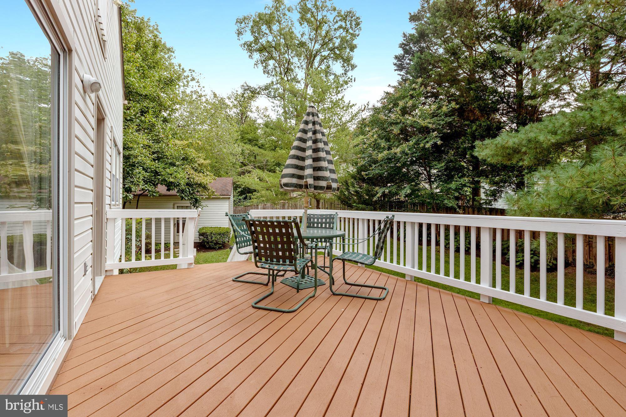 6849 St Albans Road McLean, VA 22101 - Photo 19 of 42 Large Rear deck