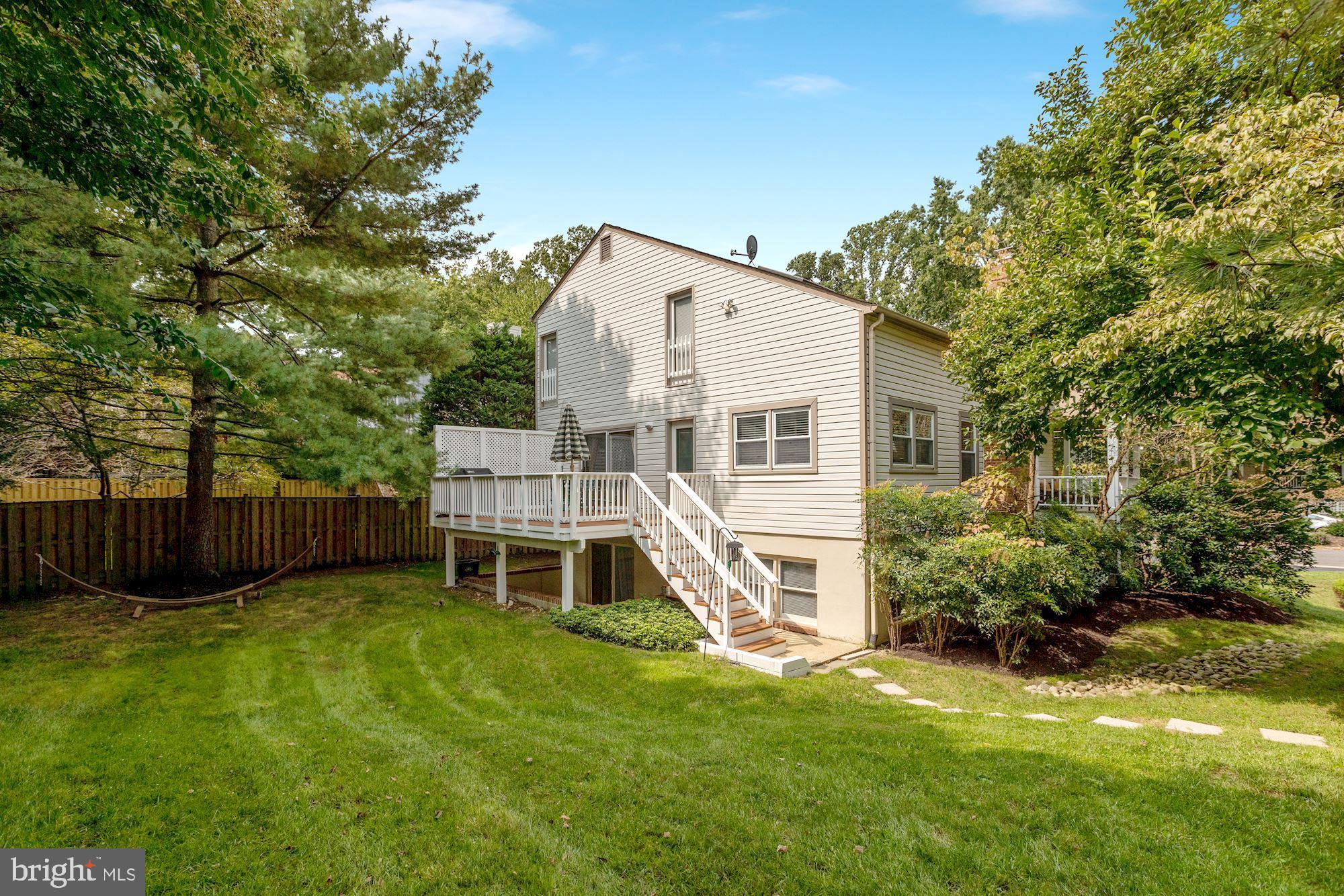 6849 St Albans Road McLean, VA 22101 - Photo 3 of 42 from rear of lot to deck