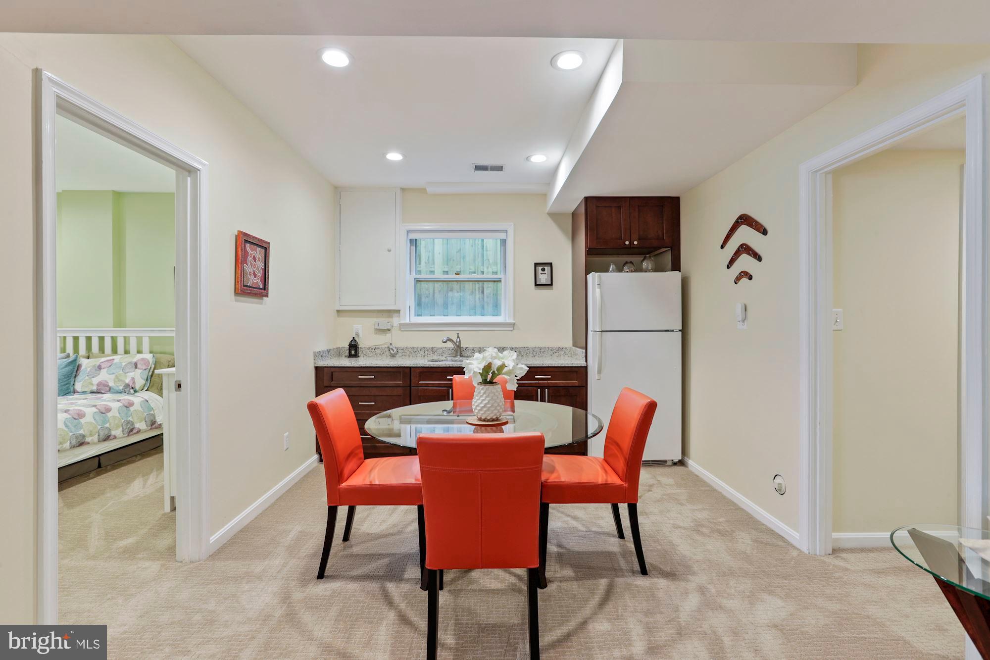 6849 St Albans Road McLean, VA 22101 - Photo 34 of 42 lower level kitchen and table space