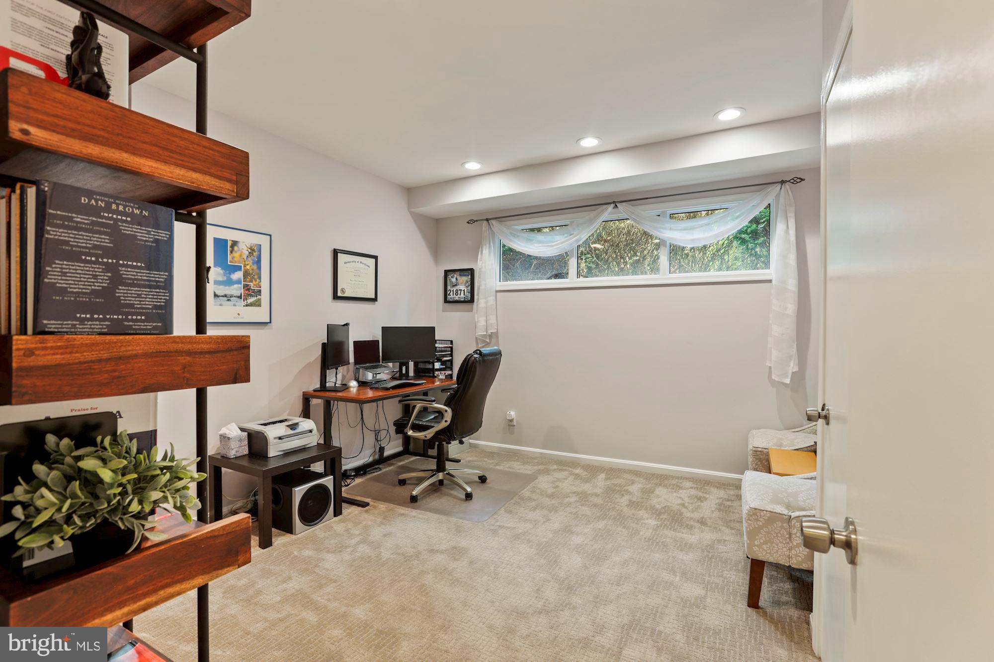 6849 St Albans Road McLean, VA 22101 - Photo 35 of 42 lower level study
