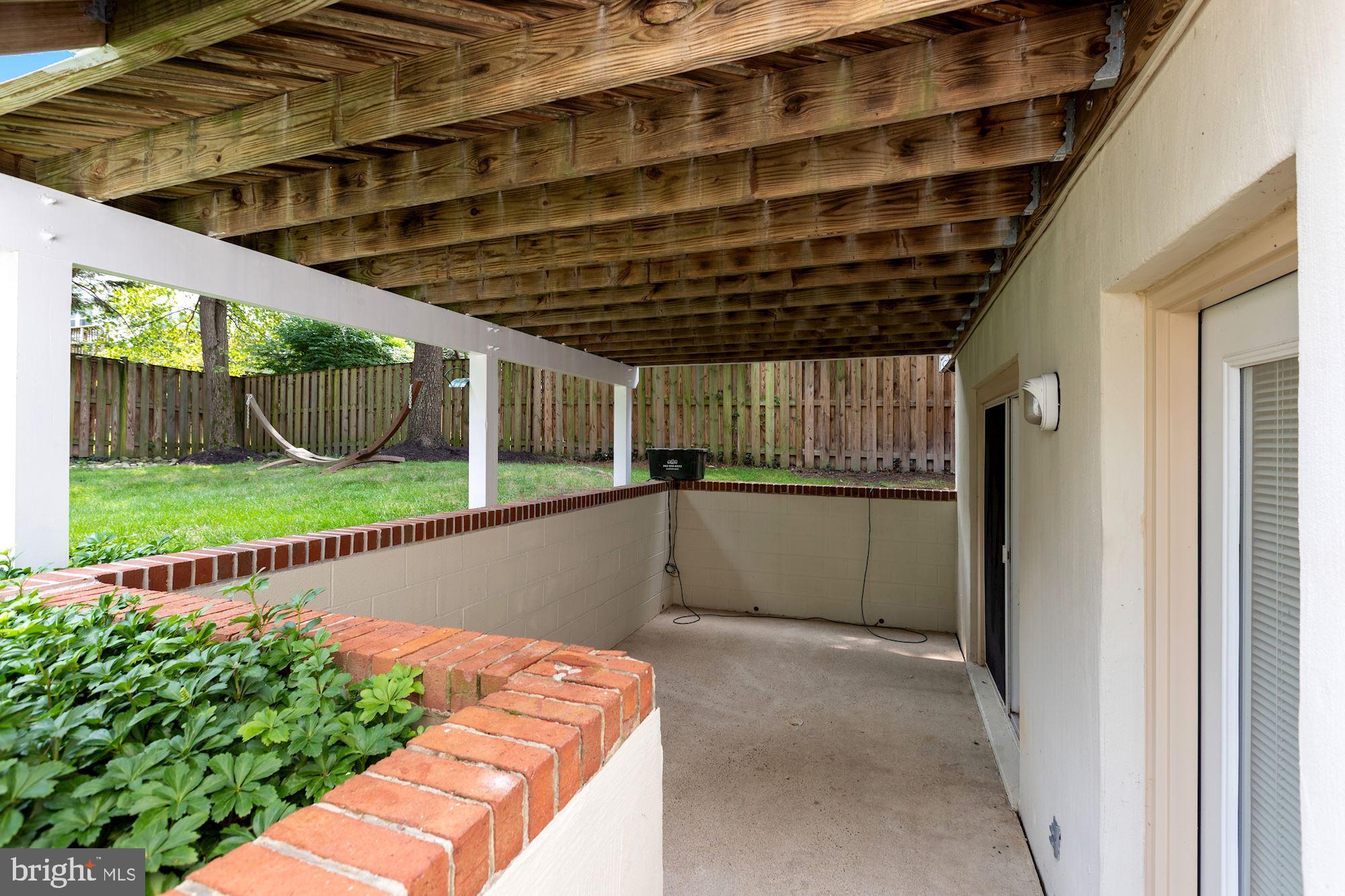 6849 St Albans Road McLean, VA 22101 - Photo 36 of 42 Patio off lower level (under upper deck)