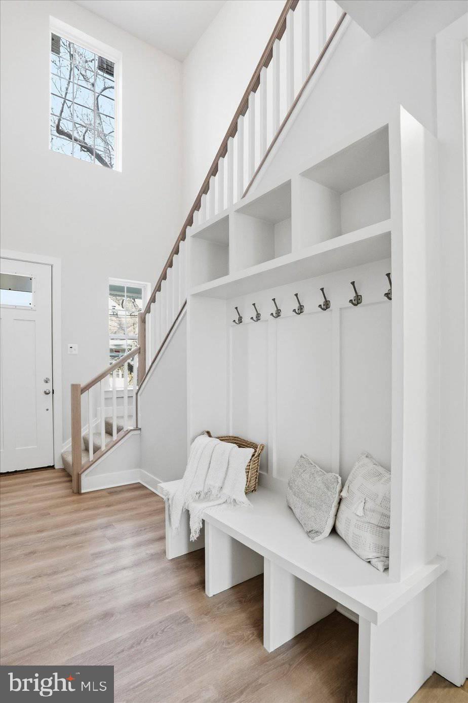 533 Forest View Road Linthicum Heights, MD 21090 - Photo 4 of 20 a view of entryway and hall with wooden floor