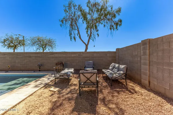 a view of outdoor space with lounge chair