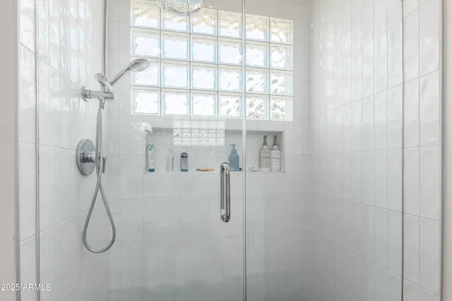 a view of an ocean and beach