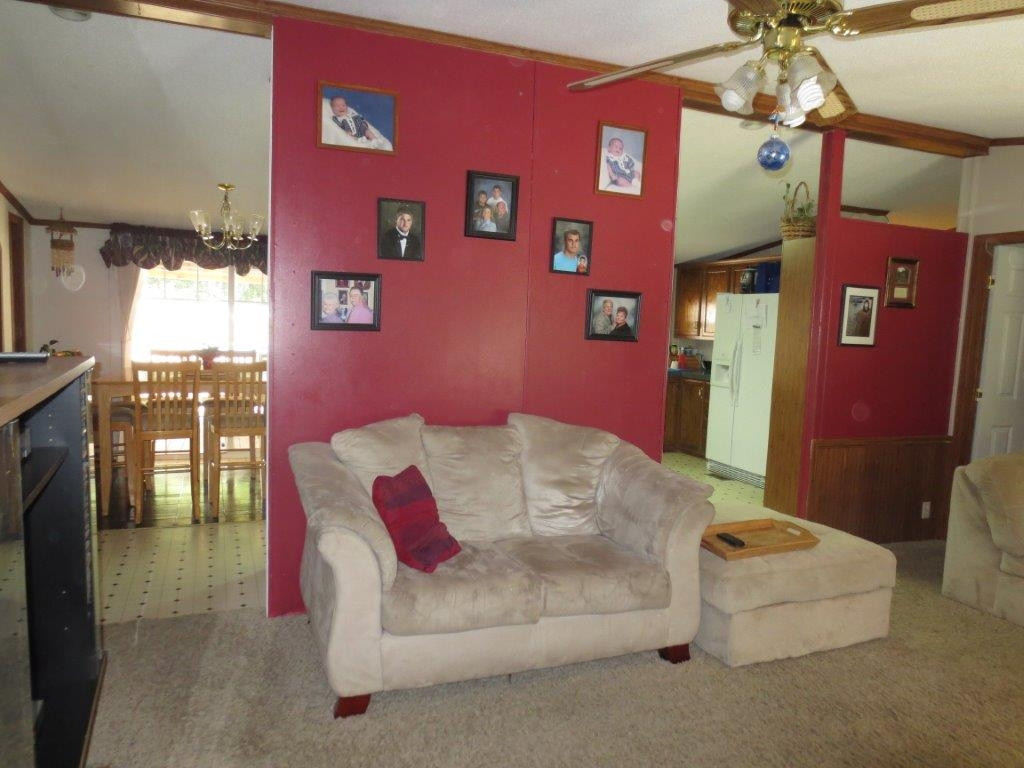 129 Valley Road Telford, TN 37690 - Photo 10 of 24 living room opens into kitchen