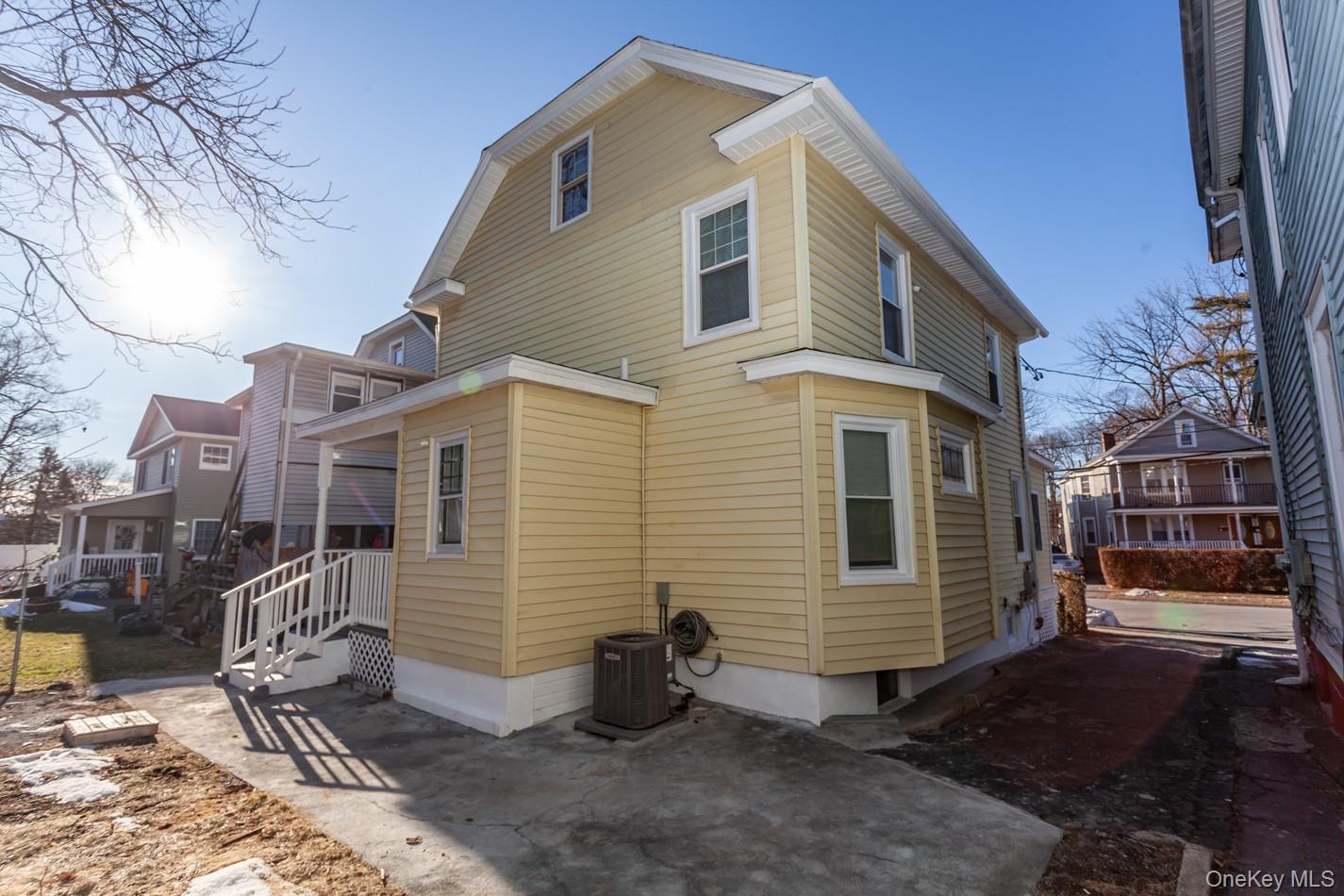89 Smith Street Poughkeepsie, NY 12601 - Photo 35 of 42 a view of a back yard of the house
