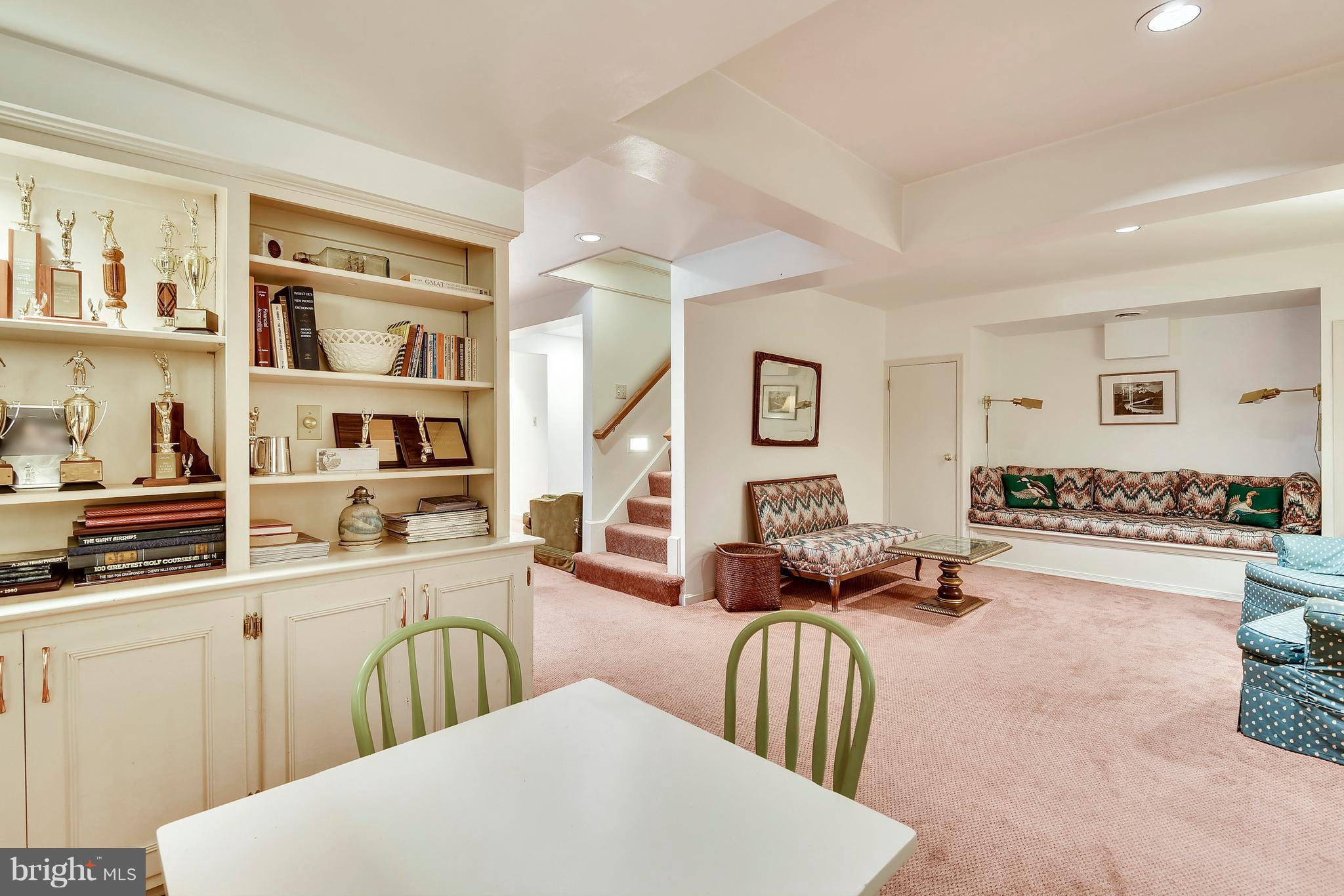 5615 Lamar Road Bethesda, MD 20816 - Photo 17 of 23 Lower Level Family Room