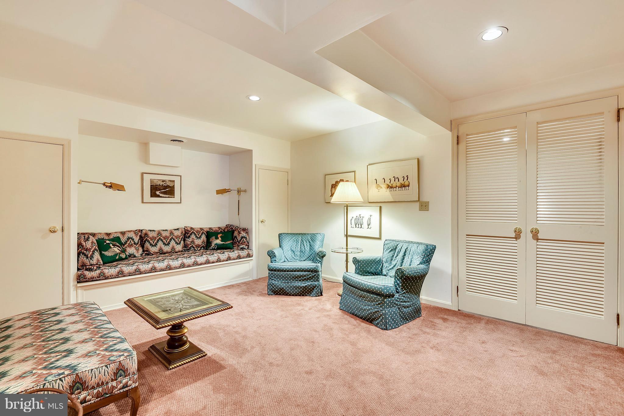 5615 Lamar Road Bethesda, MD 20816 - Photo 19 of 23 Lower Level Family Room