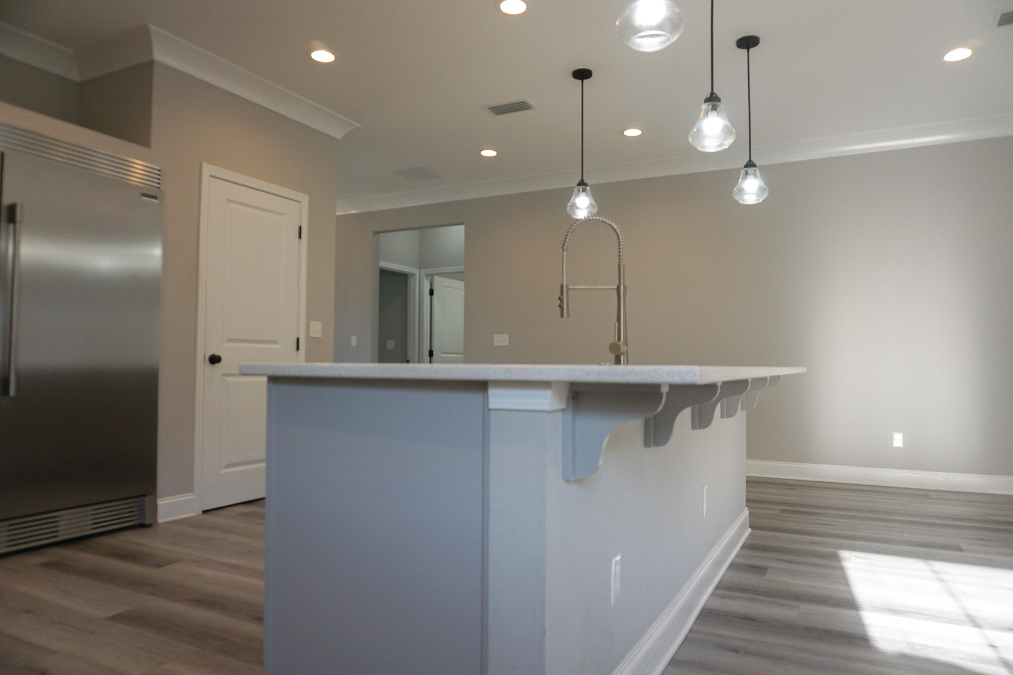 48 9th Avenue Shalimar, FL 32579 - Photo 12 of 60 a view of a kitchen with a sink and a window