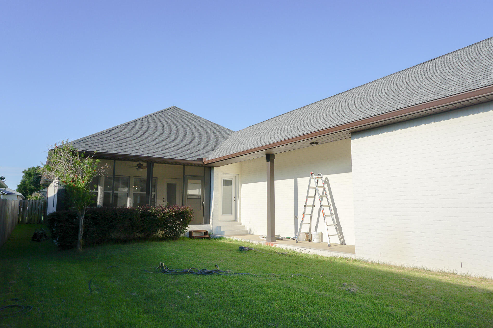 48 9th Avenue Shalimar, FL 32579 - Photo 49 of 60 a backyard of a house with lots of green space