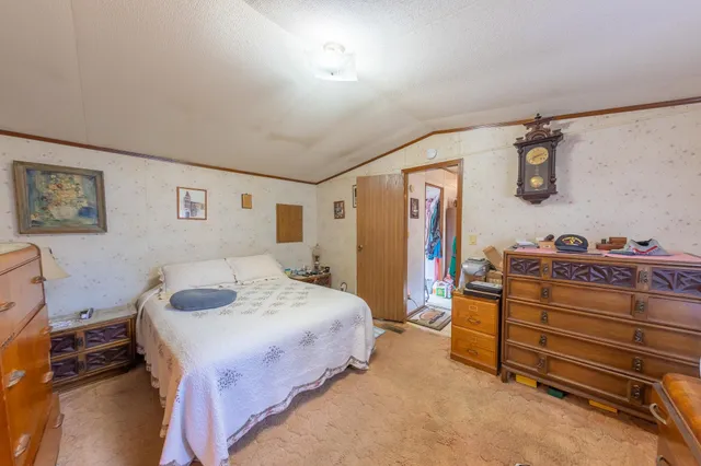 a bathroom with a sink a toilet a mirror and shower curtain