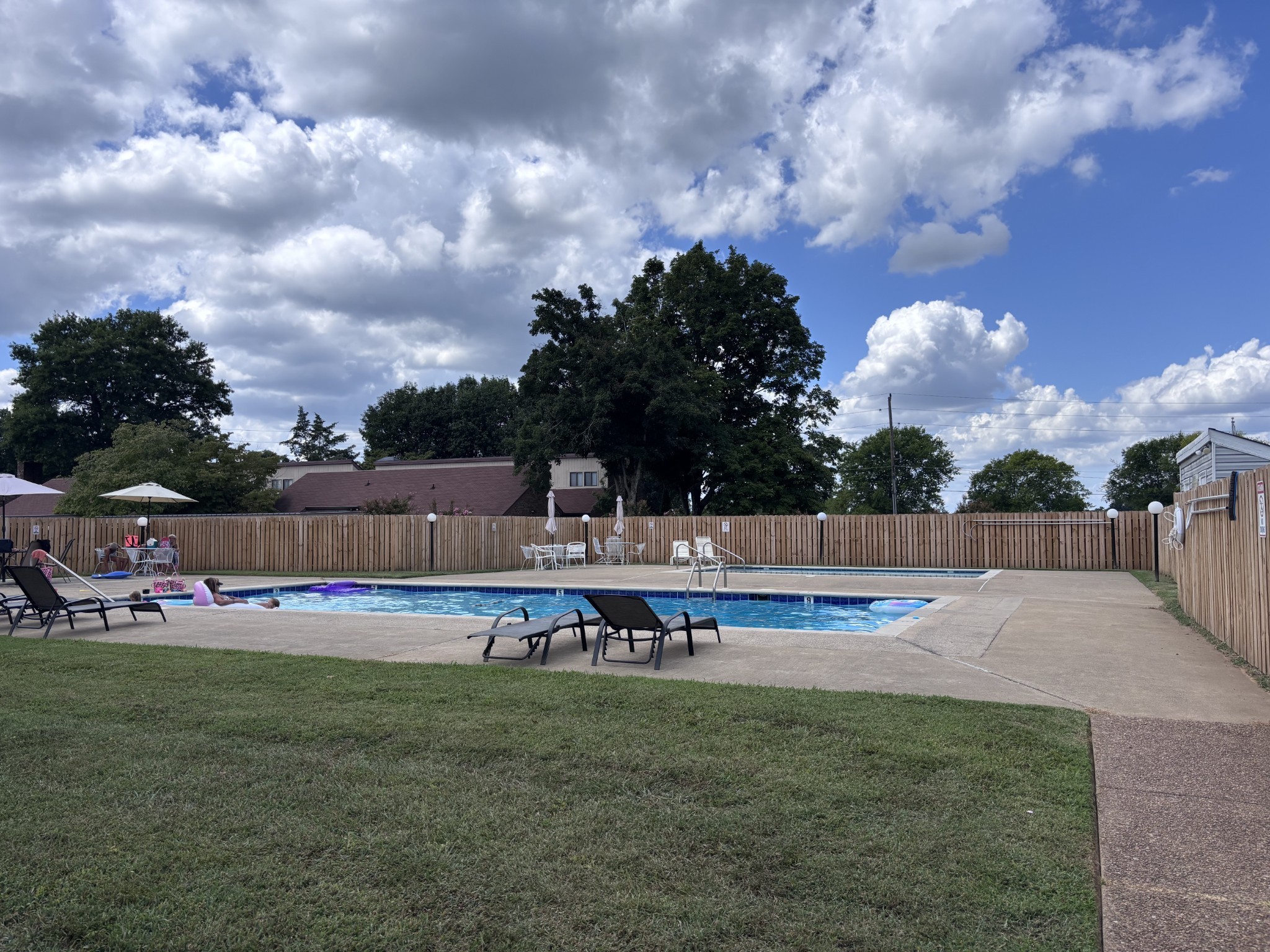 220 Harpers Mill Road Hermitage, TN 37076 - Photo 39 of 48 a view of a backyard with swimming pool and furniture