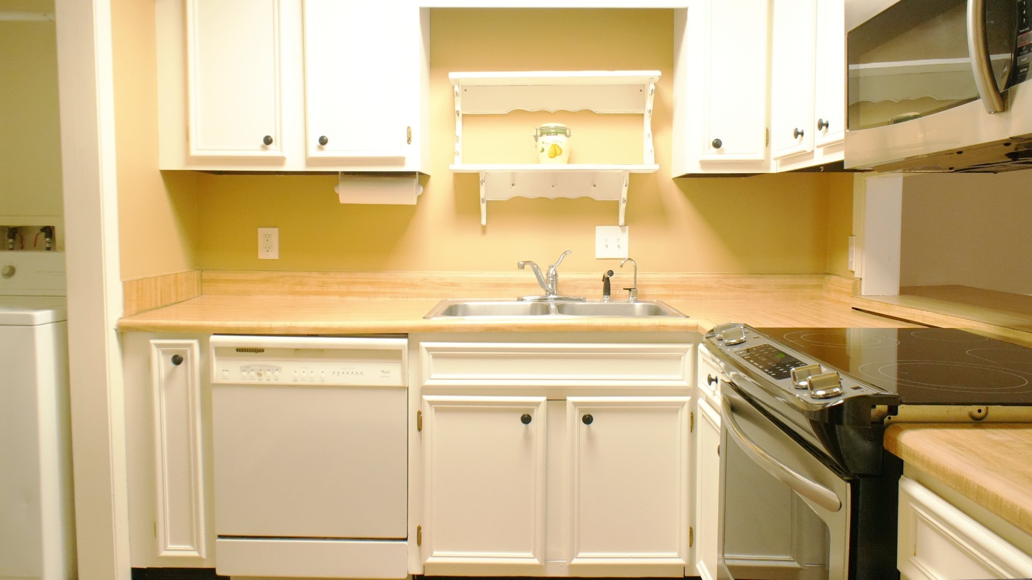 220 Harpers Mill Road Hermitage, TN 37076 - Photo 10 of 48 a view of a sink a window and an oven