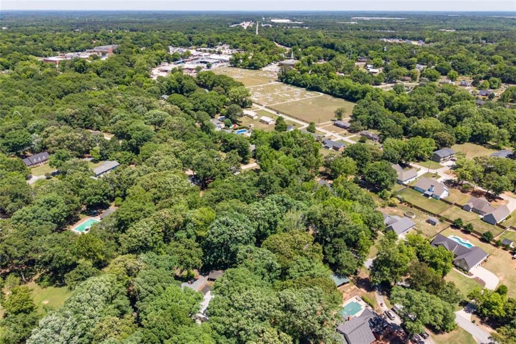 103 Gabriel Way Social Circle, GA 30025 - Photo 70 of 70 an aerial view of a city with lots of residential buildings