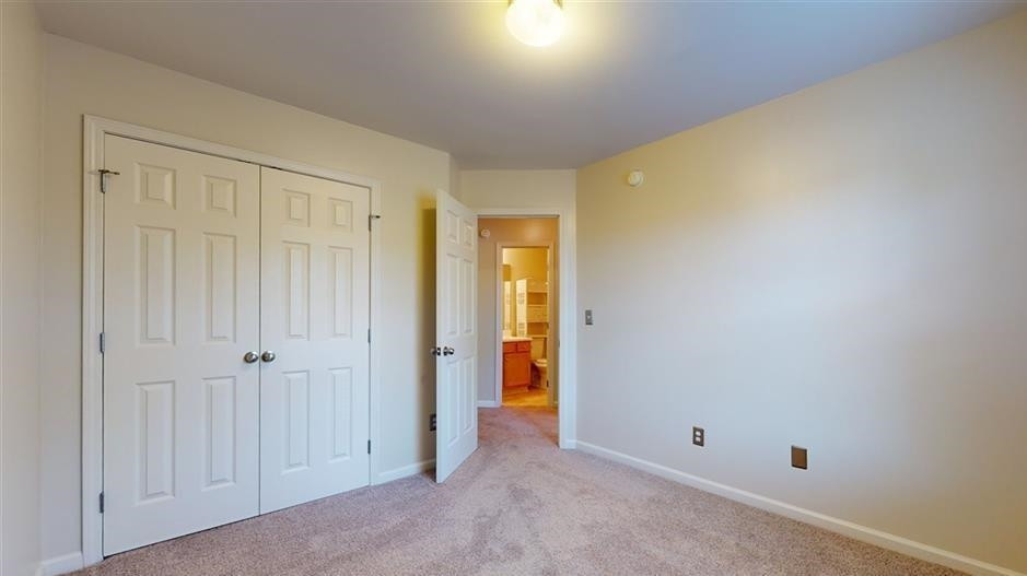 2225 Banks Hill Row Road Raleigh, NC 27614 - Photo 18 of 26 Double closet. Pictures are from 2020 prior to tenant occupancy. Bedroom 2