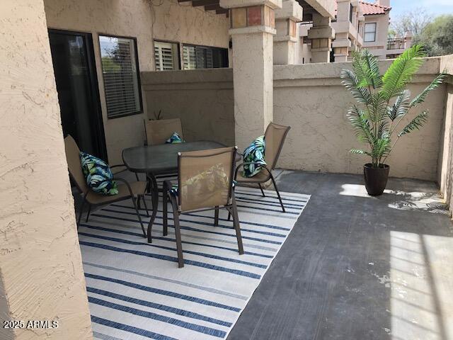 9705 East Mountain View Road, Unit 1036 Scottsdale, AZ 85258 - Photo 22 of 50 a view of a outdoor seating area