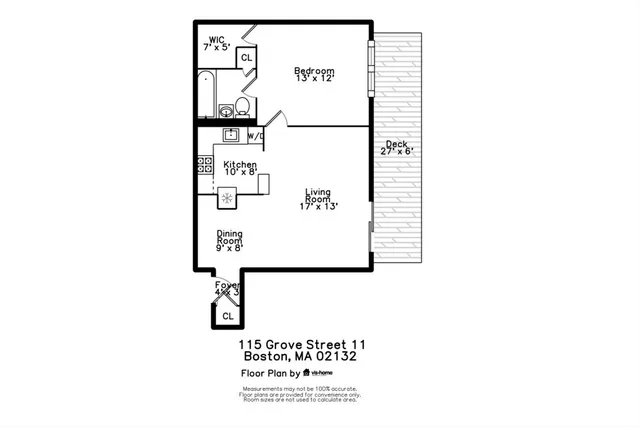 $370,000 | 115 Grove Street, Unit 11, Boston, MA 02132
