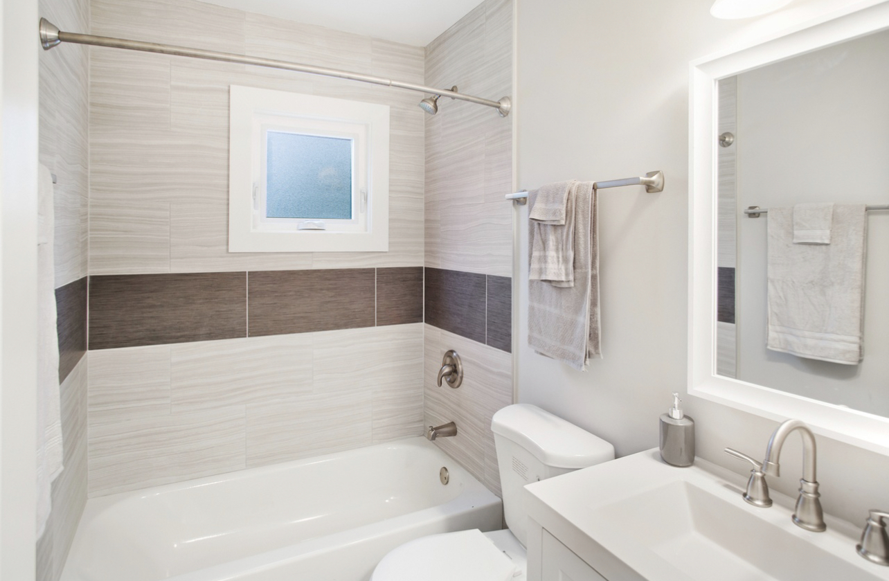 715 Anthony Trail Northbrook, IL 60062 - Photo 14 of 20 a bathroom with a bathtub and a shower