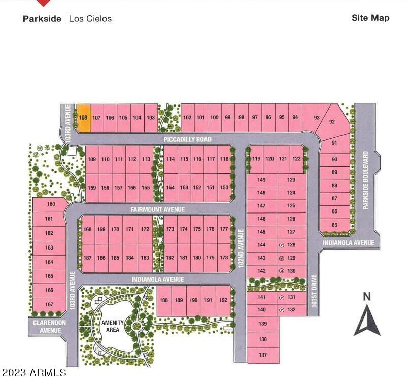 10158 West Piccadilly Road Avondale, AZ 85392 - Photo 4 of 4 Site Map