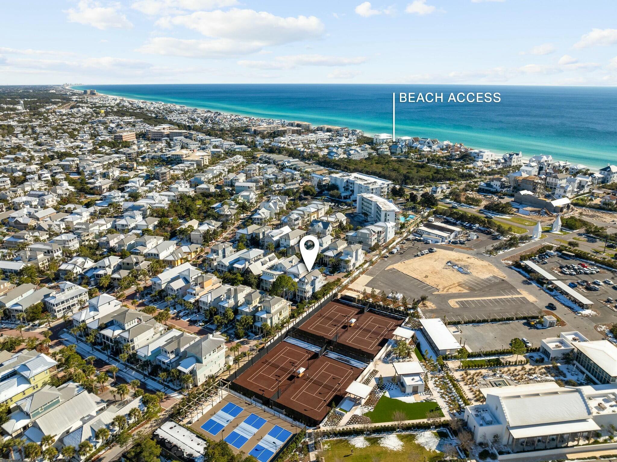 136 Surfer Lane Inlet Beach, FL 32461 - Photo 2 of 50 an aerial view of a city