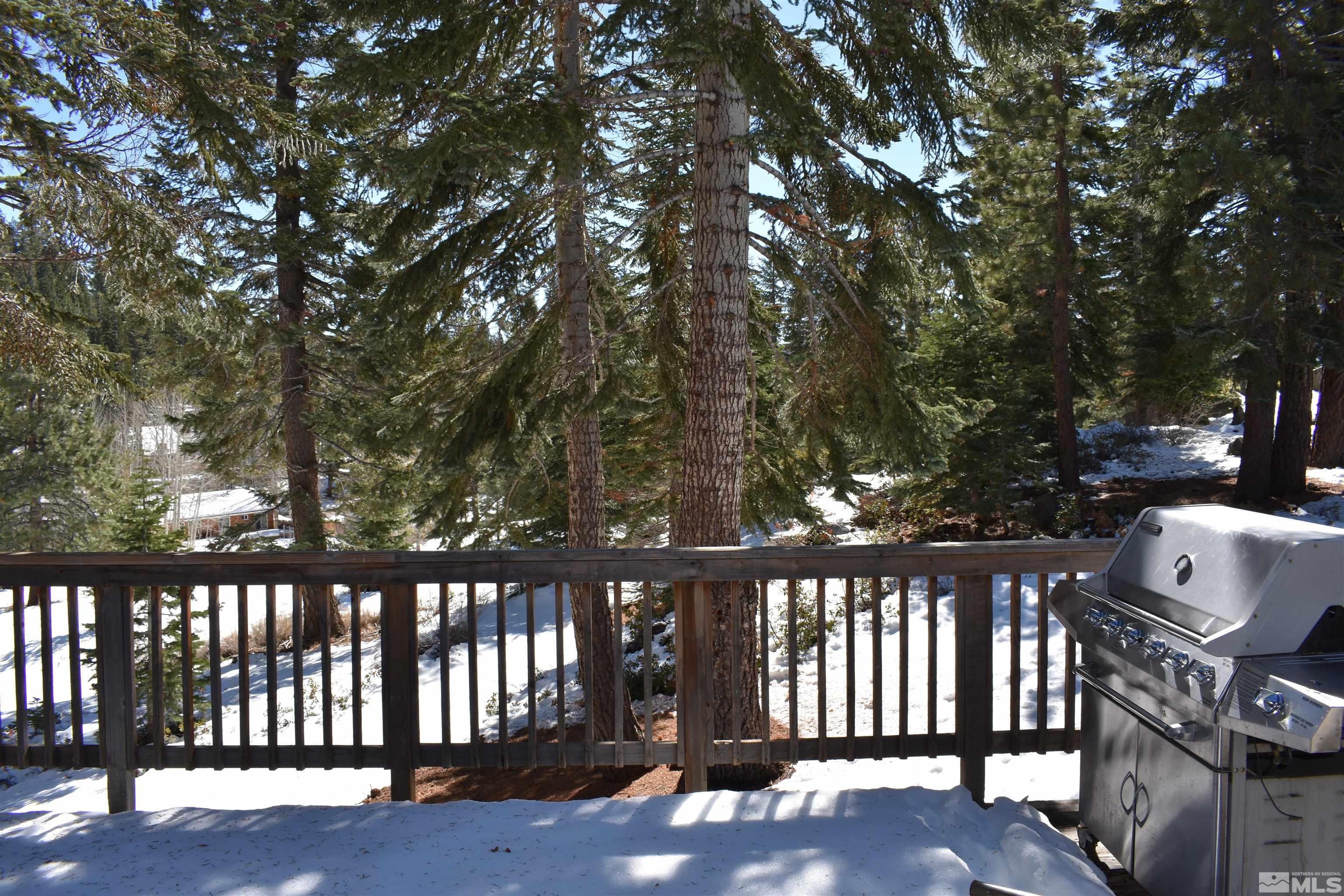 229 Sunflower Circle Stateline, NV 89449 - Photo 20 of 27 a view of a wooden fence