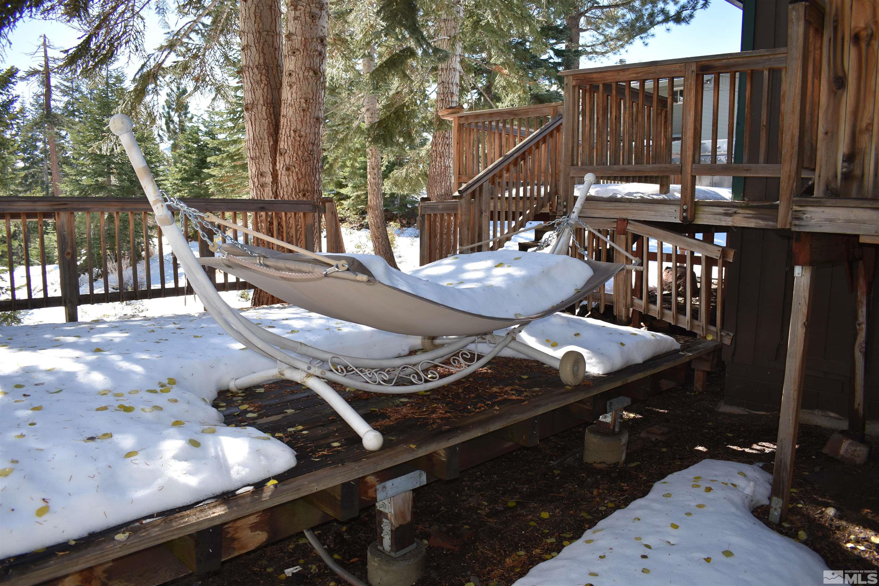 229 Sunflower Circle Stateline, NV 89449 - Photo 26 of 27 a view of a balcony with furniture